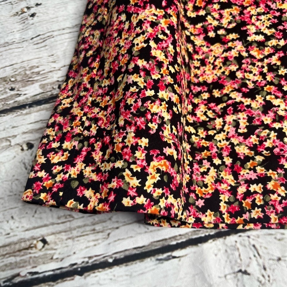 H&M Floral Print Midi Skirt Size 8 - Picture 9 of 10
